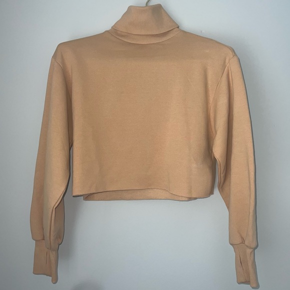 Tops - Tan Turtle Neck